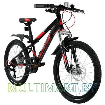 Детский велосипед Novatrack Pointer 6.D 20SH6D.POINTER.BK21 (черный, 2021) картинка 2